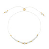 Birthstone Bracelet for June Gold-Plated Silver
