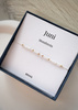 Birthstone Bracelet for June Gold-Plated Silver