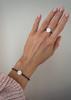Bracelet Natural Stones Rose Quartz and Rhodochrosite
