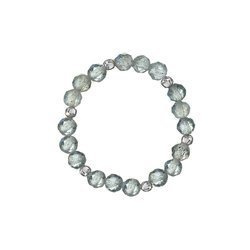 Pierścionek elastyczny kamienie naturalne labradoryt