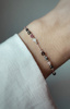 Bracelet zodiac sign Capricorn with silver balls