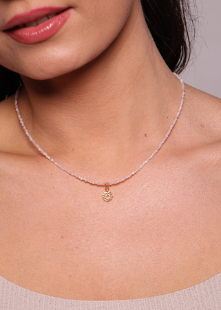 Naszyjnik opal z zawieszką