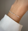 Birthstone Bracelet for June Gold-Plated Silver